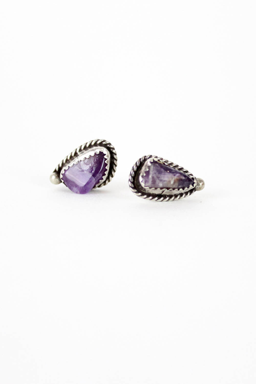 Amethyst Studs