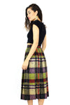 Graphic Plaid Skirt S