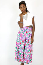 Sale / Blooming Midi Skirt S