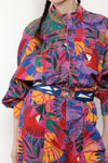 Farm Rio Macaw Jumpsuit M/L