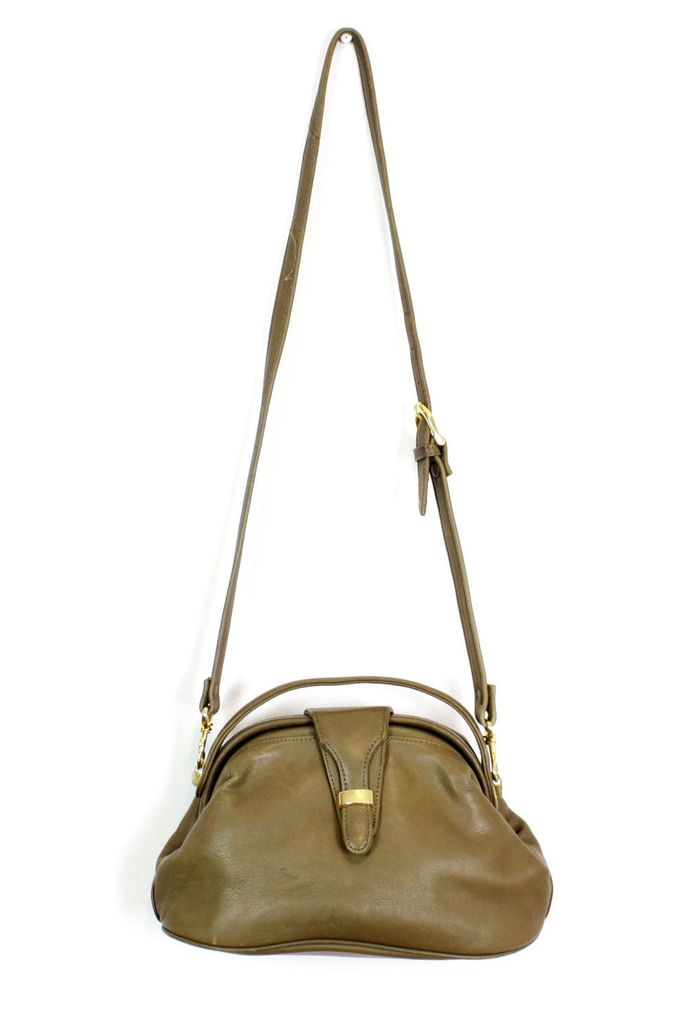 Brie olive satchel