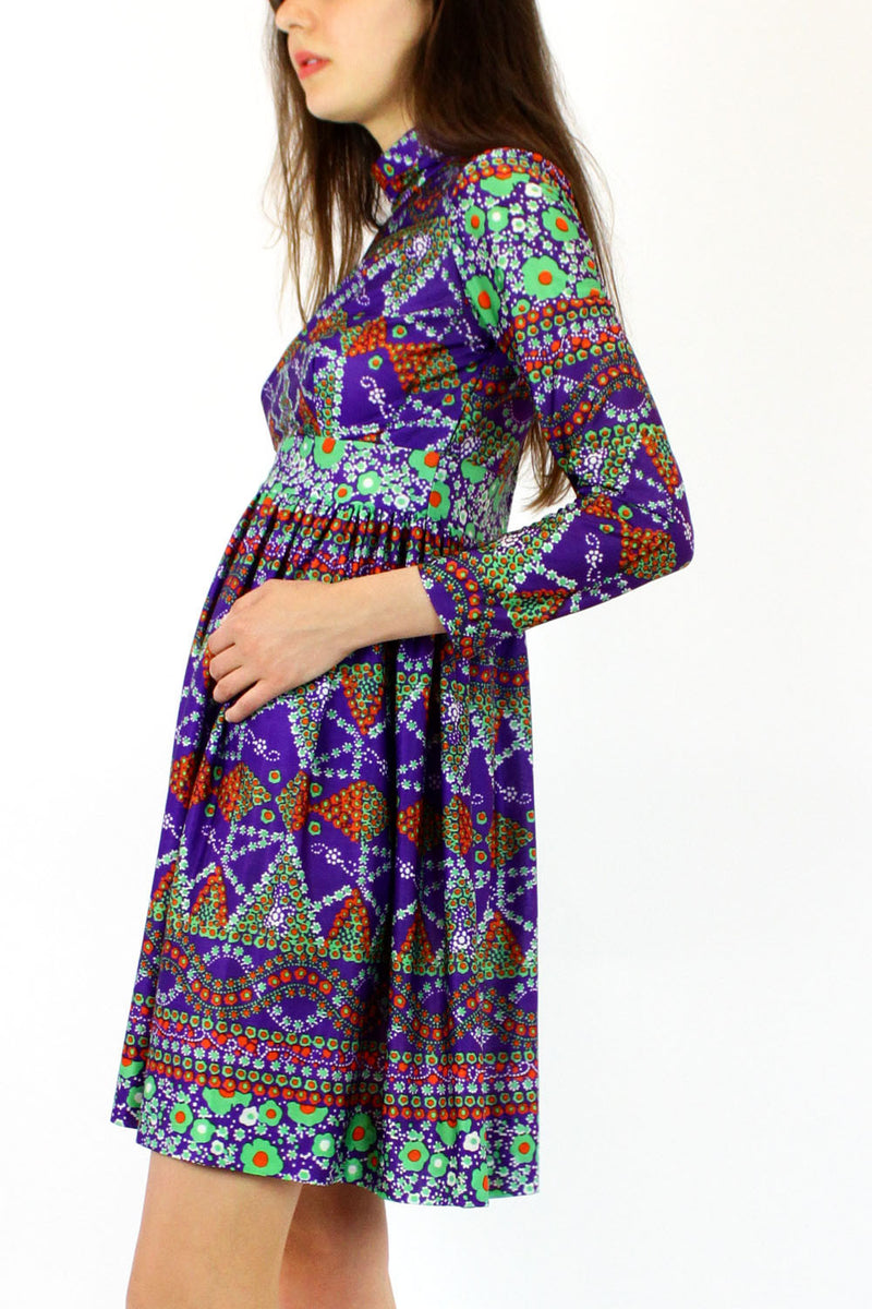 Penelope print dress S