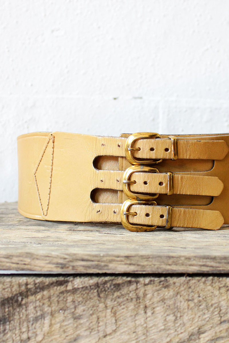 Camel Corset Belt S