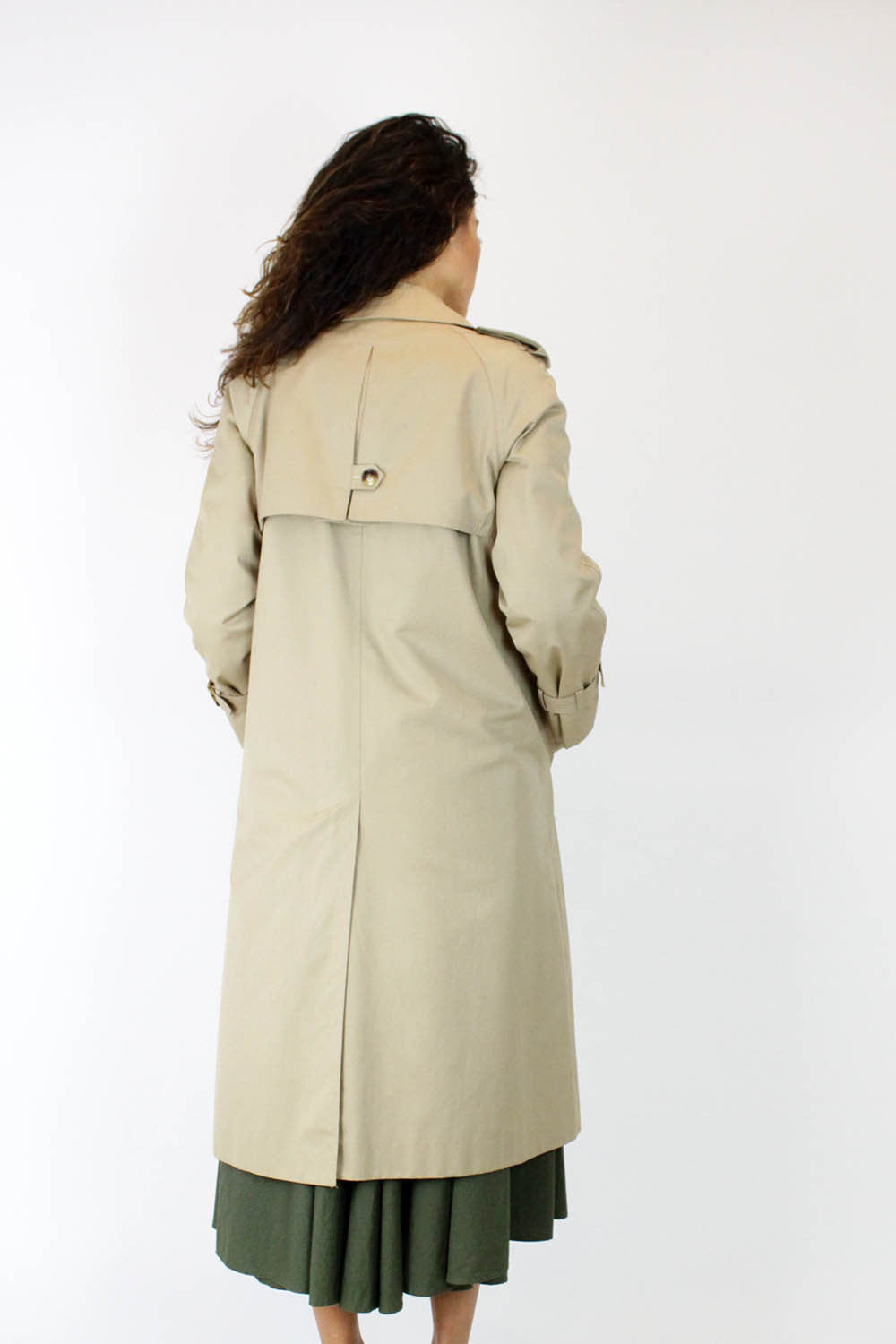 Saks Trench Coat M