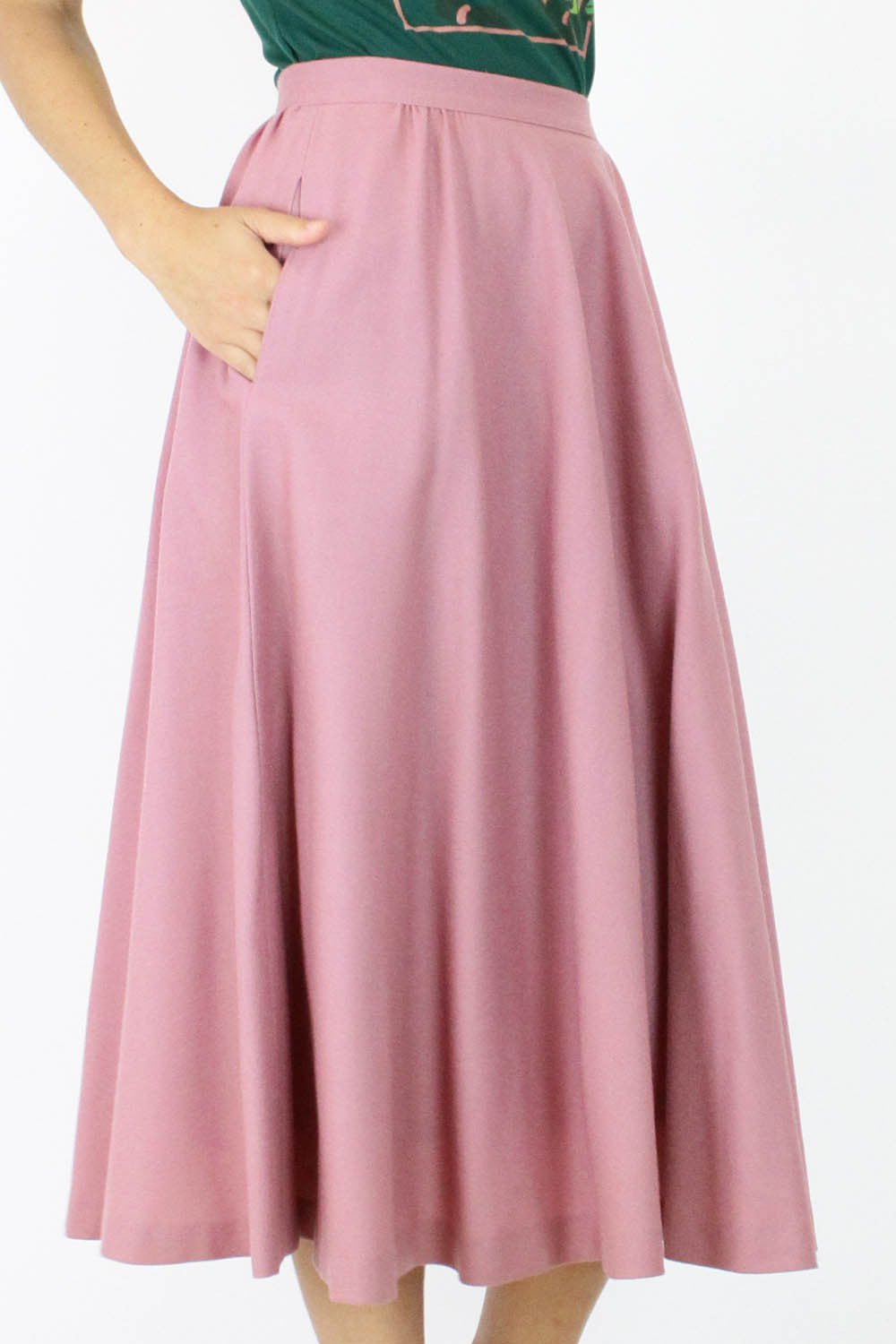 Rodier Rose Skirt XS/S