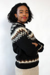 Umber Fair Isle Sweater S-L