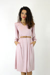 Pierre Cardin Blush Pink Dress S