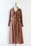 The Perfect Paisley Silk Dress S