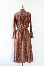 The Perfect Paisley Silk Dress S