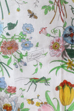 Gucci Flora Cotton Scarf