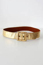 Metallic Gold Belt