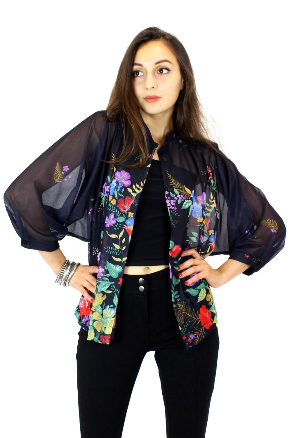 Bird of Paradise blouse M/L