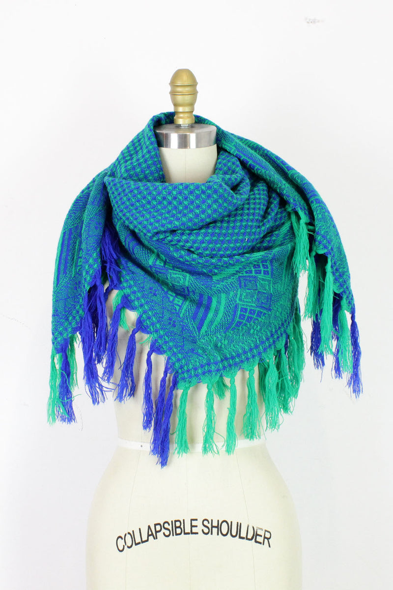 Technicolor Fringe Shawl