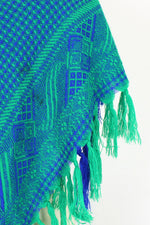 Technicolor Fringe Shawl