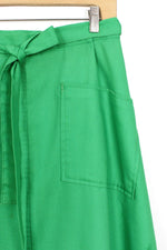 Kelly Green Apron Wrap Skirt