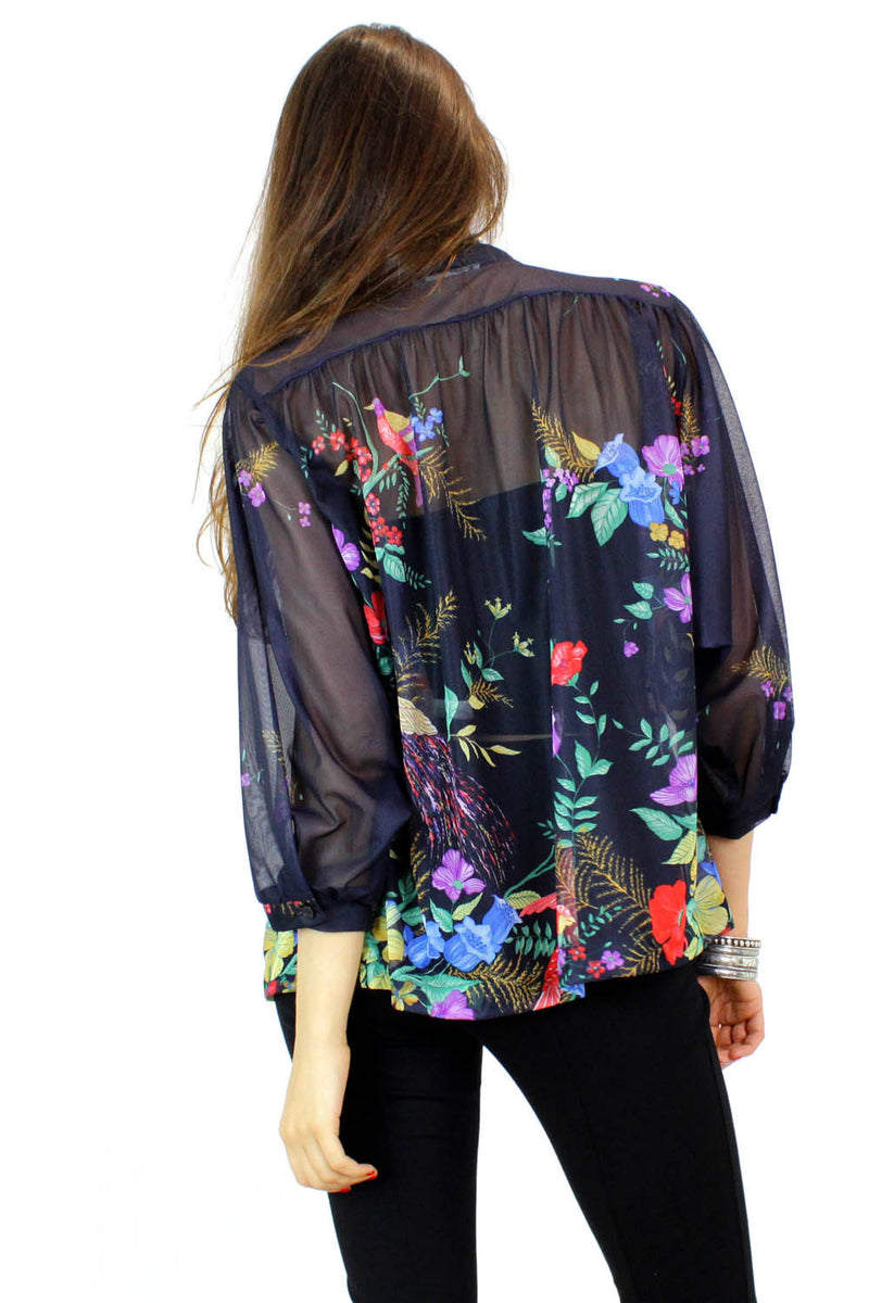 Bird of Paradise blouse M/L