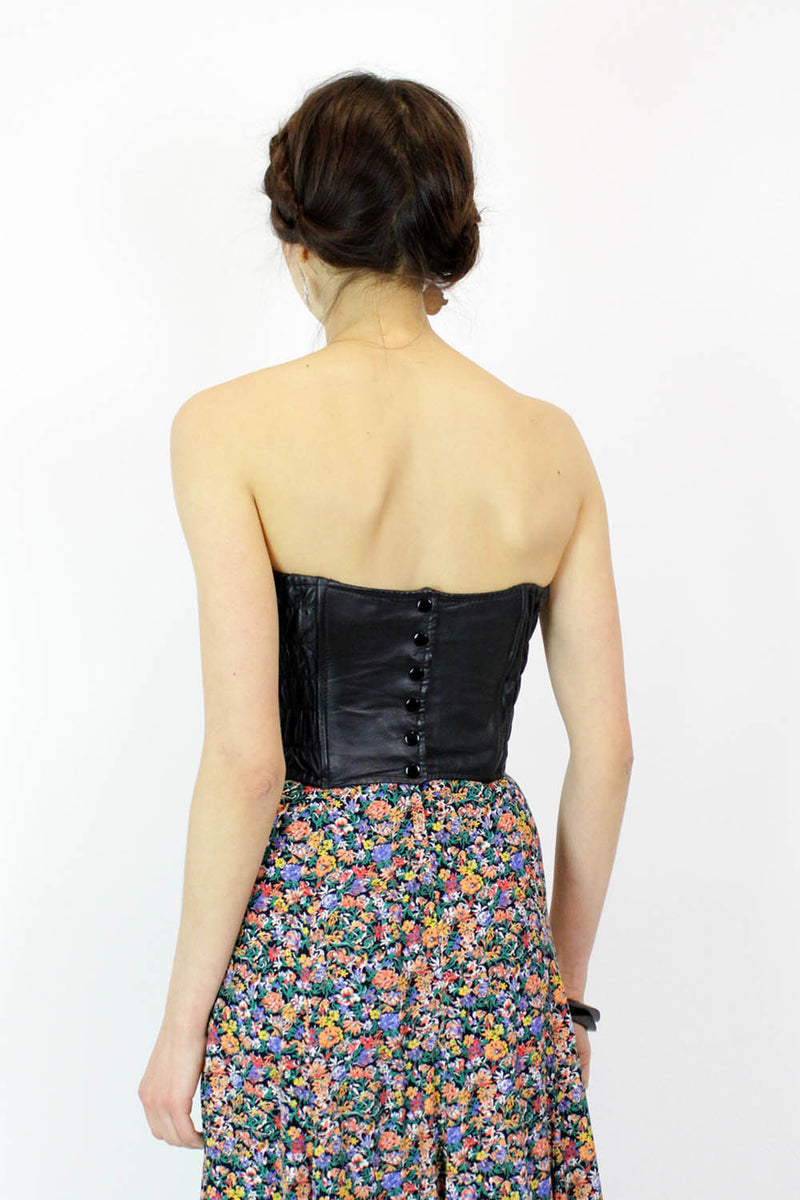 low back bustier