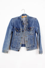 Rustler Distressed Denim Jacket S/M