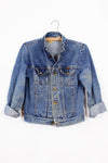 Rustler Distressed Denim Jacket S/M