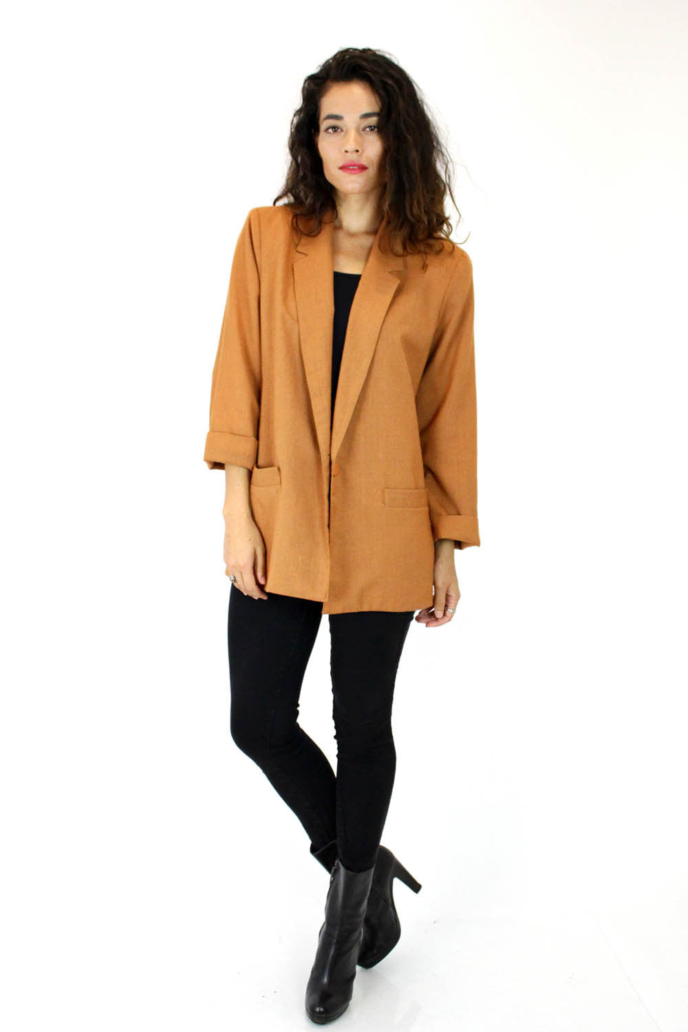 Slouchy Peach Blazer M