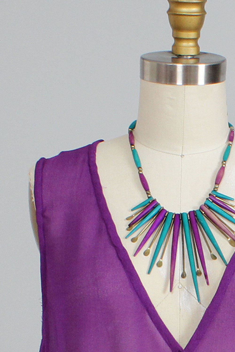 Urchin Fringe Necklace