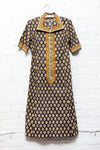 Souleiado Block Print Dress S