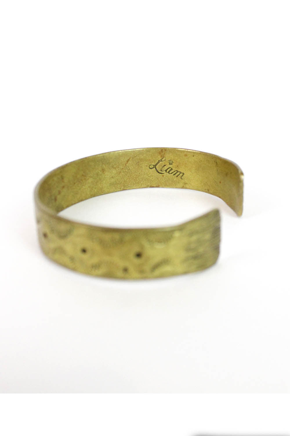 Liam's Brass Cuff