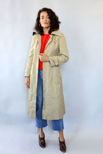 Flannel Lined Trench Coat XS/S