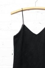 Noir Suede LBD XS