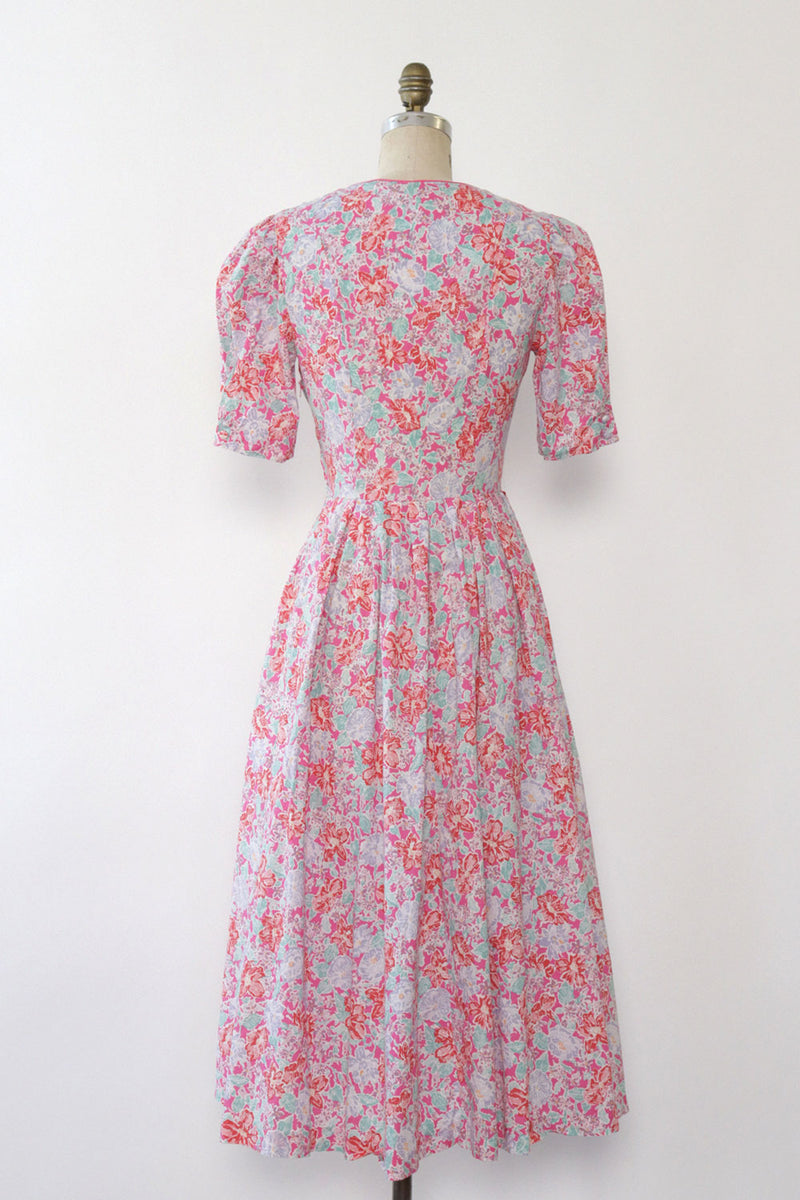 Laura Ashley Soft Garden Dress M