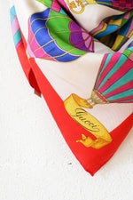 Gucci Hot Air Balloon Silk Scarf