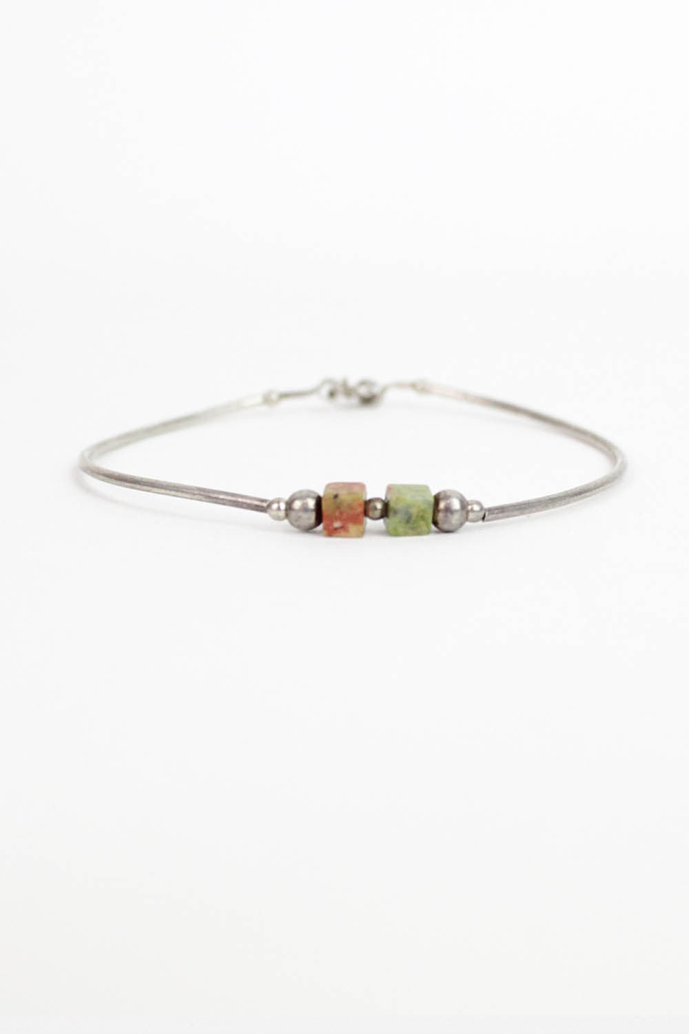 Delicate Square Bead Bracelet