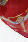 Gucci Saddle Print Cotton Kerchief