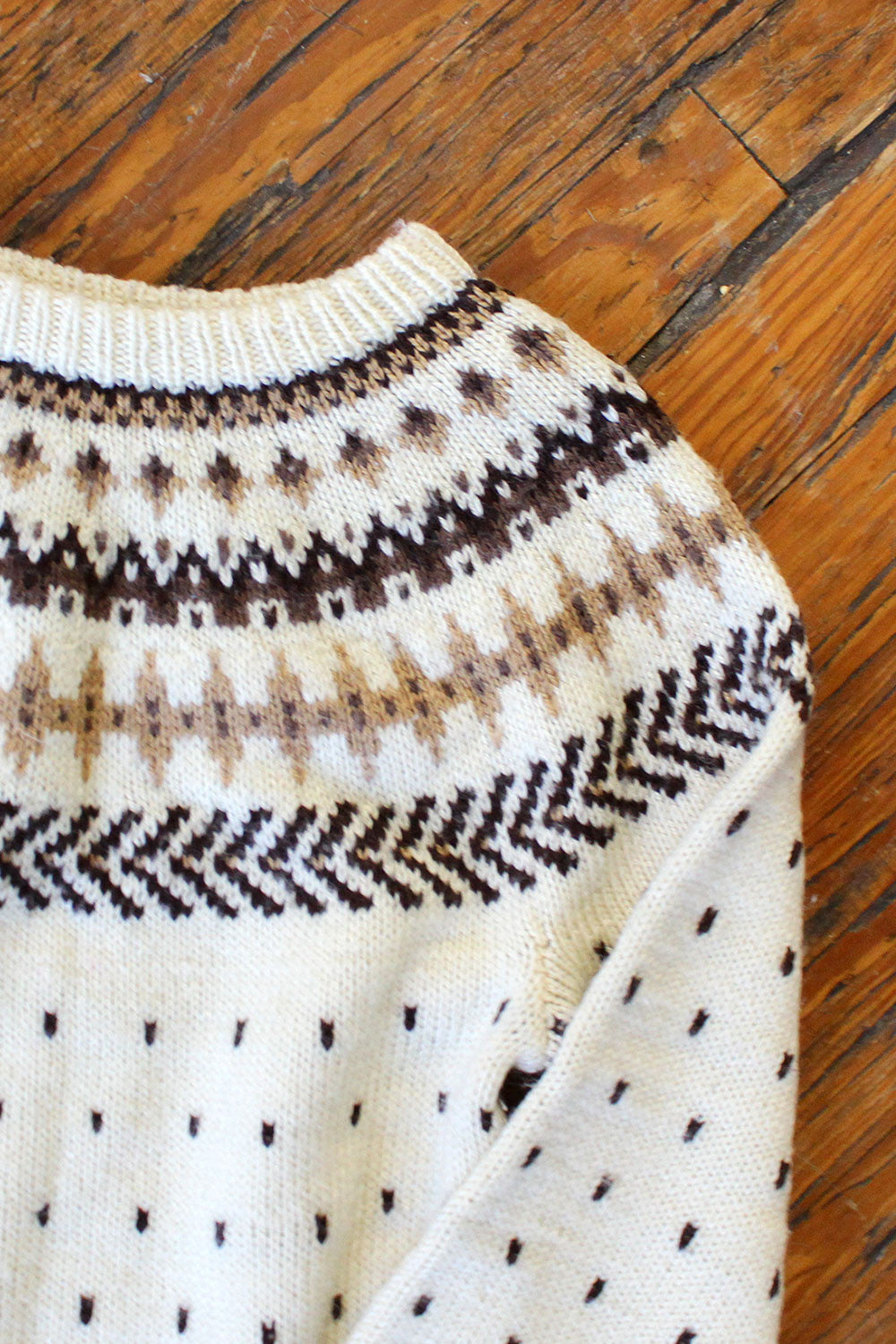 Nordic Knit Mini Dress