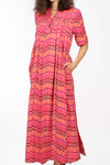 Cotton Ikat Dress S