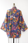 Reversible Slouchy Floral Jacket S-L