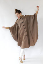 Ms. Freddi Tan Cape Coat S/M