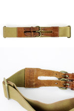 Vintage Banana Republic Double Buckle Belt