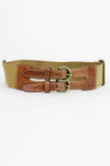 Vintage Banana Republic Double Buckle Belt