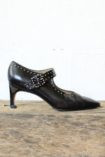 Studded Italian Heels 39