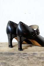 Studded Italian Heels 39