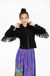 Tiny Fringe Jacket XS