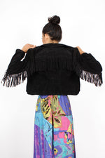 Tiny Fringe Jacket XS