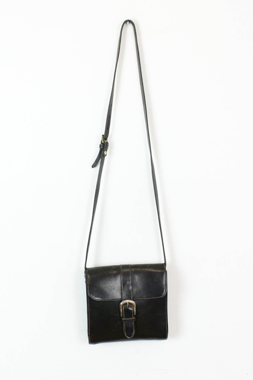 G.H. Bass & Co Buckled Crossbody Bag