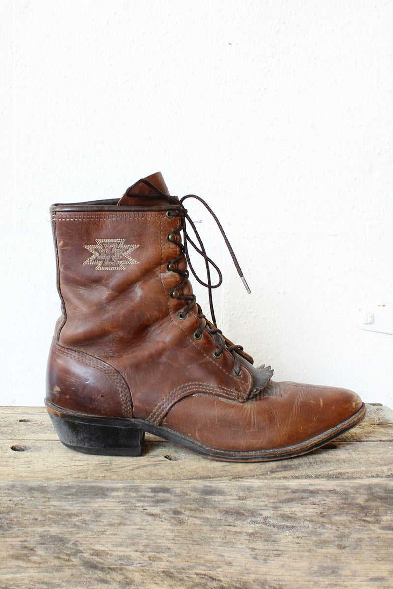 Pioneer Kiltie Boots 10