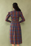 Ralph Lauren Plaid Prairie Dress S/M