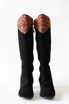 Woven Go Go Boots 8