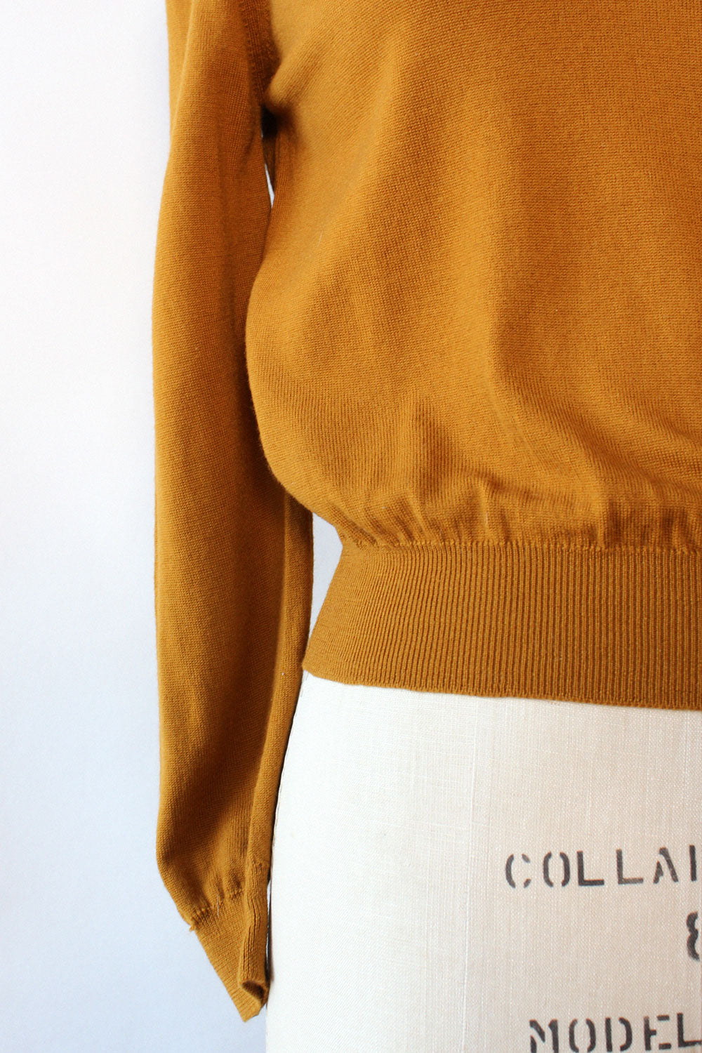 Mustard Wool Top XS-M