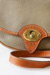 Dooney & Bourke Taupe Saddle Bag