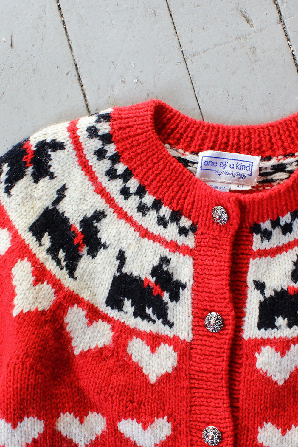 Scottie Crop Cardigan XXS (Kids)